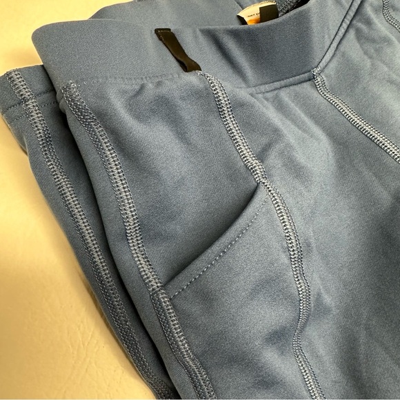 Kerrits Blue and Black Equestrian Tights full seat  pants size Small - Picture 9 of 11